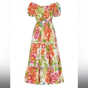 Farm Rio Vintage Floral Maxi Dress